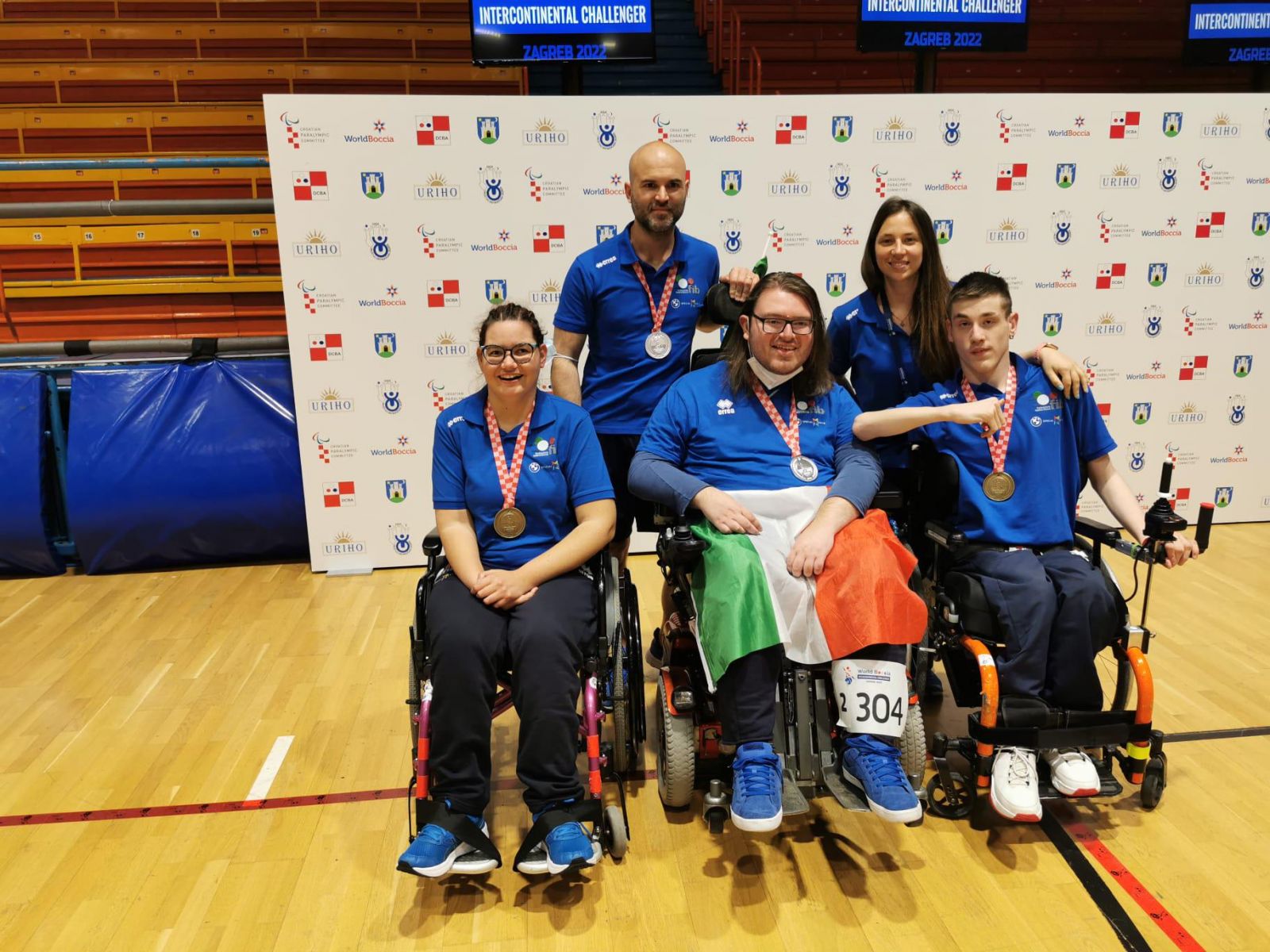 Garavaglia e Targa sul podio al World Boccia di Zagabria