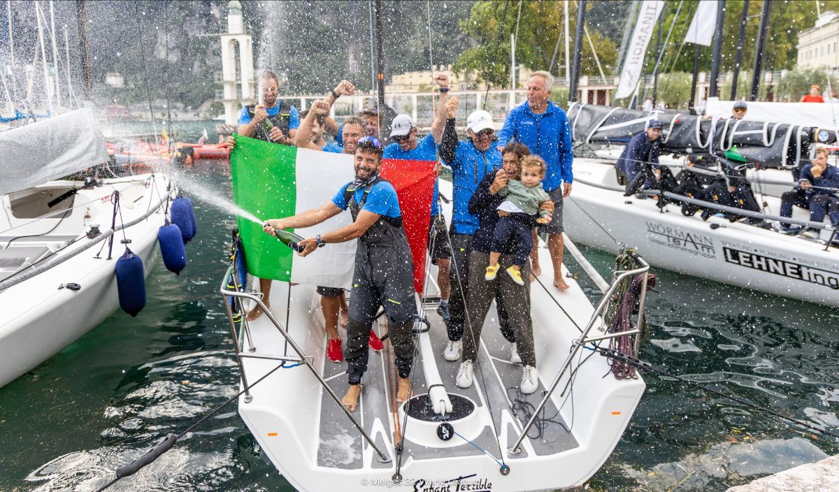 ein weiterer Weltmeistertitel mit Alberto Rossi in Melges 32