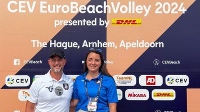 Anche Veronica Rusich protagonista, da dirigente, all'Europeo di beach volley