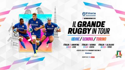 Il grande rugby sbarca a Udine: verso il tutto esaurito per Italia - Argentina