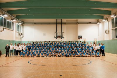 Azzurra Basket, la festa di Natale con i 190 ragazzi del settore giovanile