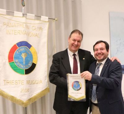 Panathlon Club Trieste Muggia, la conviviale con l'oro delle paralimpiadi Hubert Perfler