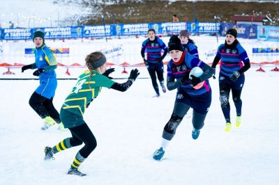 Snow Rugby, a Tarvisio 48 squadre e giocatori da Iran, Alaska e Guatemala