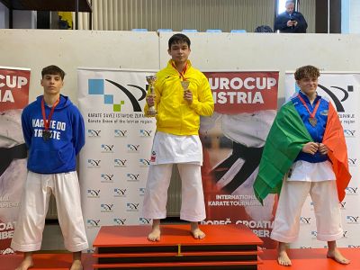 Euro Cup Istria: ben dodici medaglie per la Karate Do Trieste