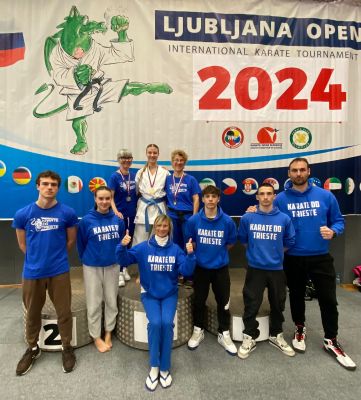 Splendido oro di Anna Zori nell'Open internazionale Wkf di Lubiana