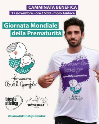 Anche Trieste in campo per la  “Giornata Mondiale della Prematurità”