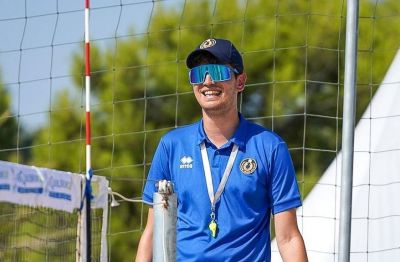 Il triestino Costantino Silvestri promosso ad arbitro nazionale di beach