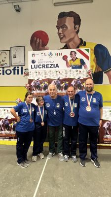 Doppio bronzo per Sepich-Pistan e Cepak-Polonia ai Campionati Italiani di bocce paralimpiche