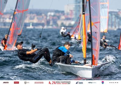 Giuseppe Montesano ed Enrico Coslovich campioni del mondo U17 di vela